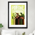 Pop the Champagne by Grace Patterson on GIANT ART - green photo manipulation