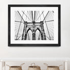 Brooklyn Bridge v by Haris Kavalla on GIANT ART - black photo manipulation