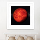 Super bloody Moon by Tenyo Marchev on GIANT ART - red 3d art