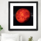 Super bloody Moon by Tenyo Marchev on GIANT ART - red 3d art