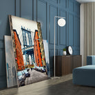 Dumbo New York by Haris Kavalla on GIANT ART - orange photo manipulation