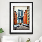 Dumbo New York by Haris Kavalla on GIANT ART - orange photo manipulation