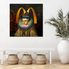 Au Couture by José Luis Guerrero on GIANT ART - yellow digital painting