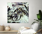 black gold marble by Haris Kavalla on GIANT ART - black digital painting