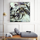 black gold marble by Haris Kavalla on GIANT ART - black digital painting