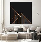 Marble Geometry 035 by Jelena Obradovic on GIANT ART - black vector illustration