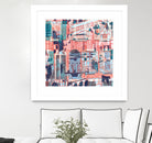 Downtown Funk by Insiyah Shahpurwalla on GIANT ART - orange photo illustration