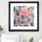 Downtown Funk by Insiyah Shahpurwalla on GIANT ART - orange photo illustration