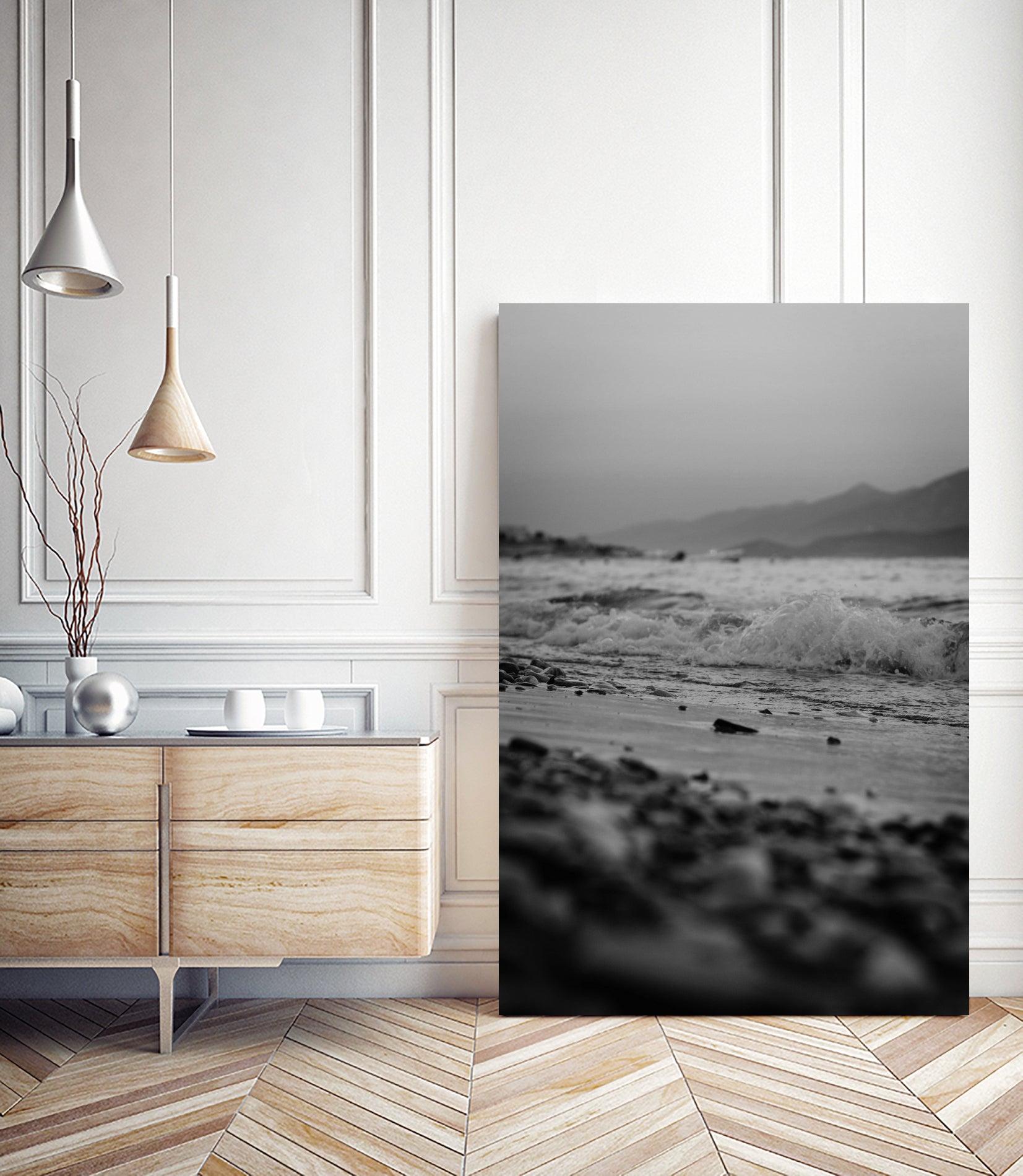 The Ocean by Ulf Fagerstrom on GIANT ART - black photo illustration