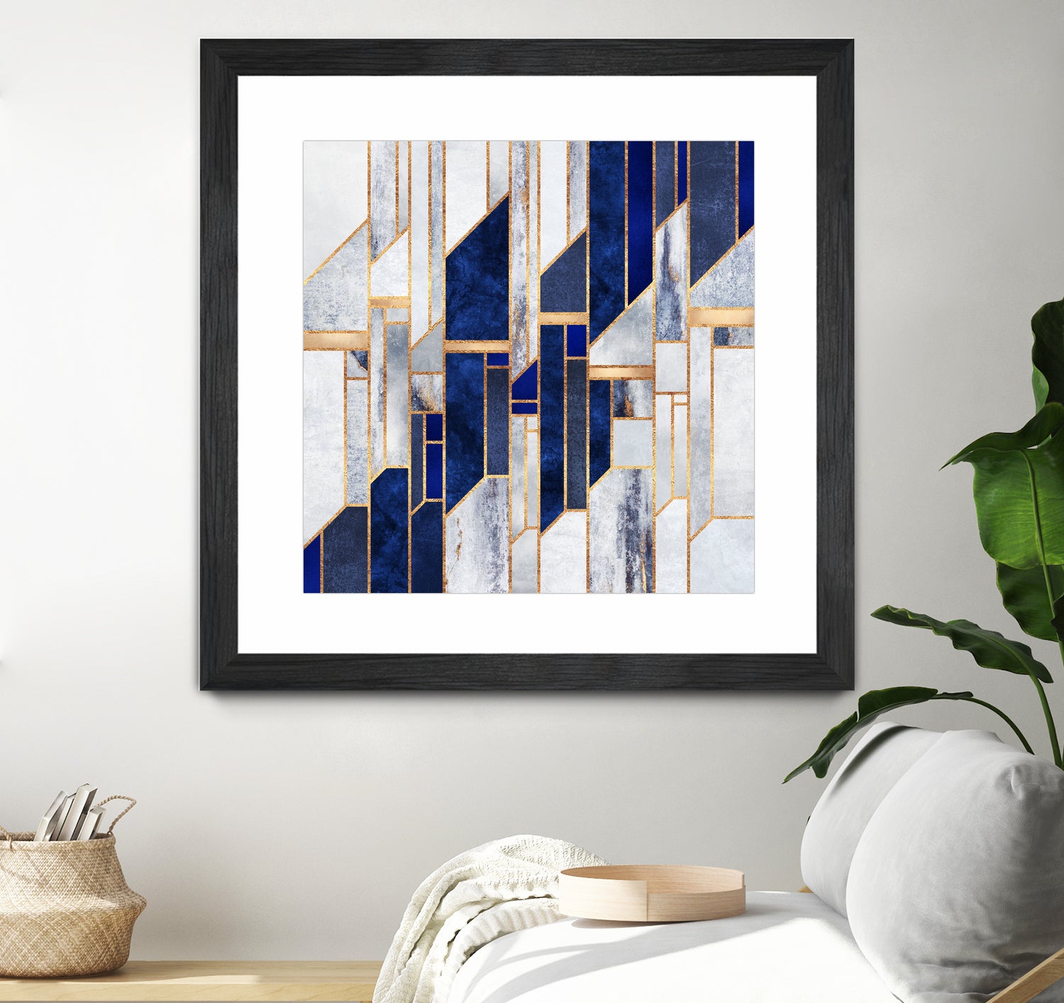 Blue Winter Sky by Elisabeth Fredriksson on GIANT ART - blue digital drawing