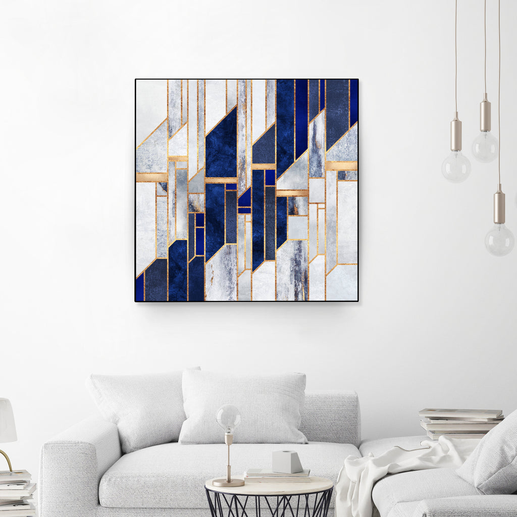 Blue Winter Sky by Elisabeth Fredriksson on GIANT ART - blue digital drawing