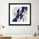 Blue Winter Sky by Elisabeth Fredriksson on GIANT ART - blue digital drawing