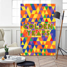 Golden Years by Ralph Frankenberg on GIANT ART - yellow typography