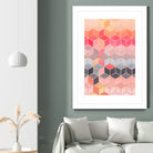 Happy Cubes by Elisabeth Fredriksson on GIANT ART - pink digital drawing