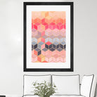 Happy Cubes by Elisabeth Fredriksson on GIANT ART - pink digital drawing