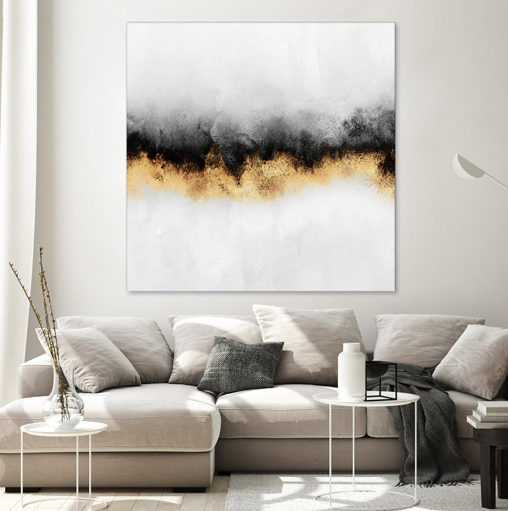 Sky 2 by Elisabeth Fredriksson on GIANT ART - gray mixed media