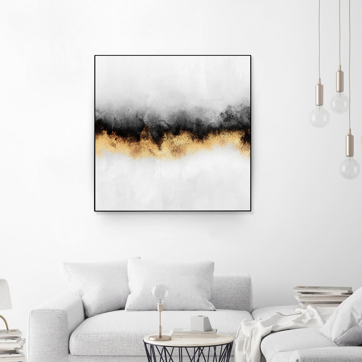 Sky 2 by Elisabeth Fredriksson on GIANT ART - gray mixed media