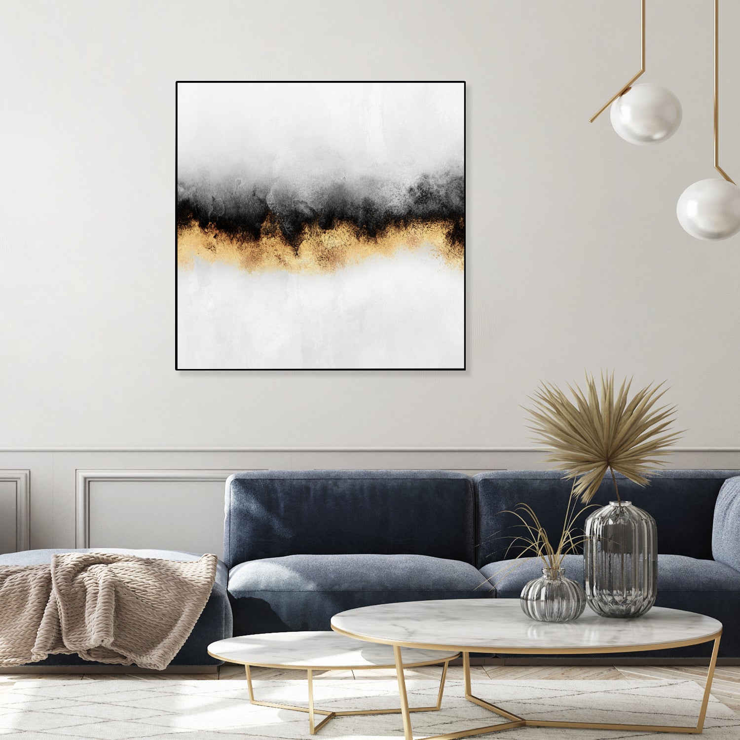 Sky 2 by Elisabeth Fredriksson on GIANT ART - gray mixed media