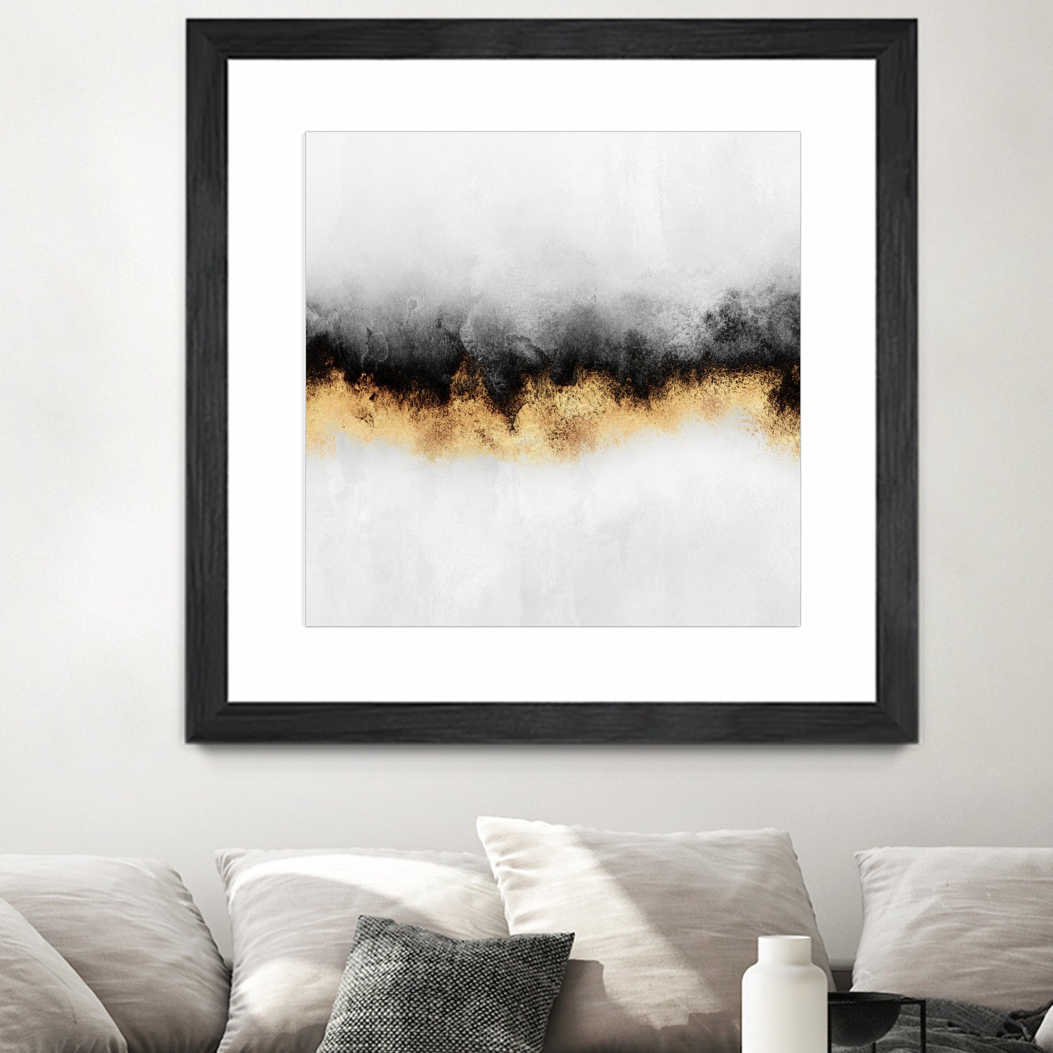 Sky 2 by Elisabeth Fredriksson on GIANT ART - gray mixed media