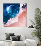 Rebel wave by Jorge Luis Miraldo on GIANT ART - blue digital painting