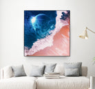 Rebel wave by Jorge Luis Miraldo on GIANT ART - blue digital painting