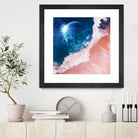 Rebel wave by Jorge Luis Miraldo on GIANT ART - blue digital painting