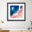 Rebel wave by Jorge Luis Miraldo on GIANT ART - blue digital painting