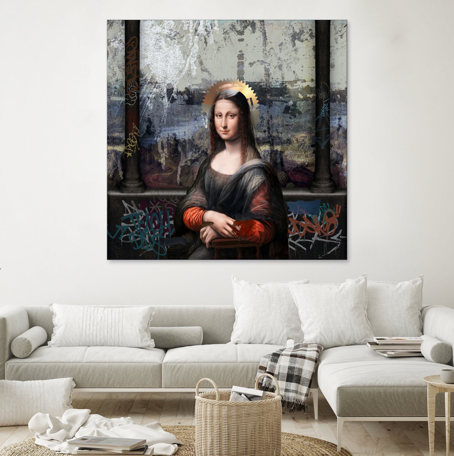 Gioconda by José Luis Guerrero on GIANT ART - gray digital painting