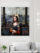 Gioconda by José Luis Guerrero on GIANT ART - gray digital painting