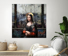 Gioconda by José Luis Guerrero on GIANT ART - gray digital painting