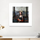 Gioconda by José Luis Guerrero on GIANT ART - gray digital painting