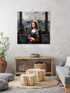 Gioconda by José Luis Guerrero on GIANT ART - gray digital painting