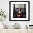 Gioconda by José Luis Guerrero on GIANT ART - gray digital painting