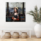 Gioconda by José Luis Guerrero on GIANT ART - gray digital painting