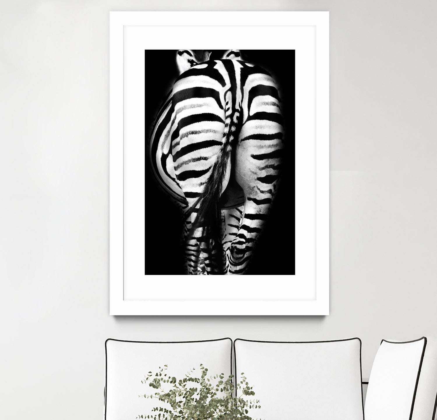 Stripes And Tails Monochrome by Irina Safonova on GIANT ART - gray photo manipulation