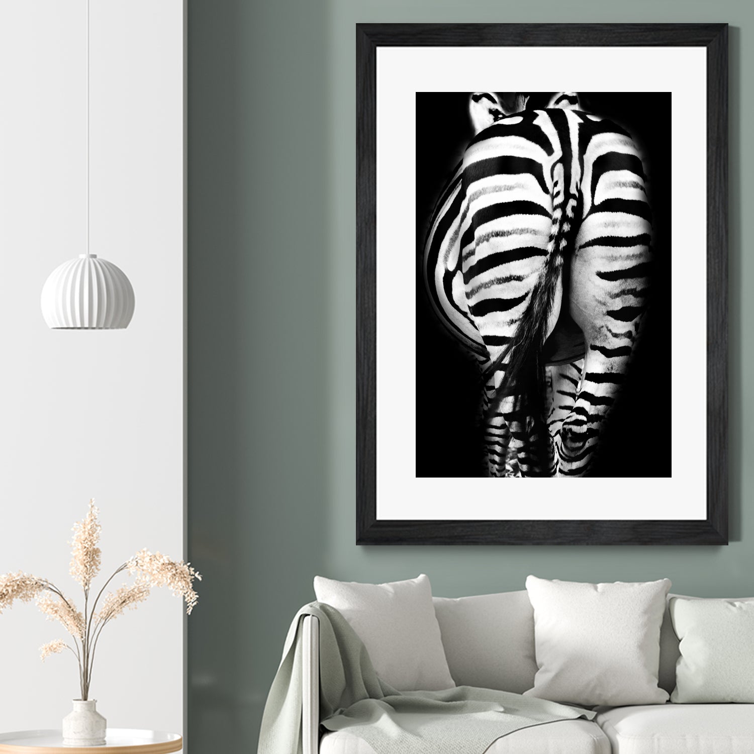 Stripes And Tails Monochrome by Irina Safonova on GIANT ART - gray photo manipulation