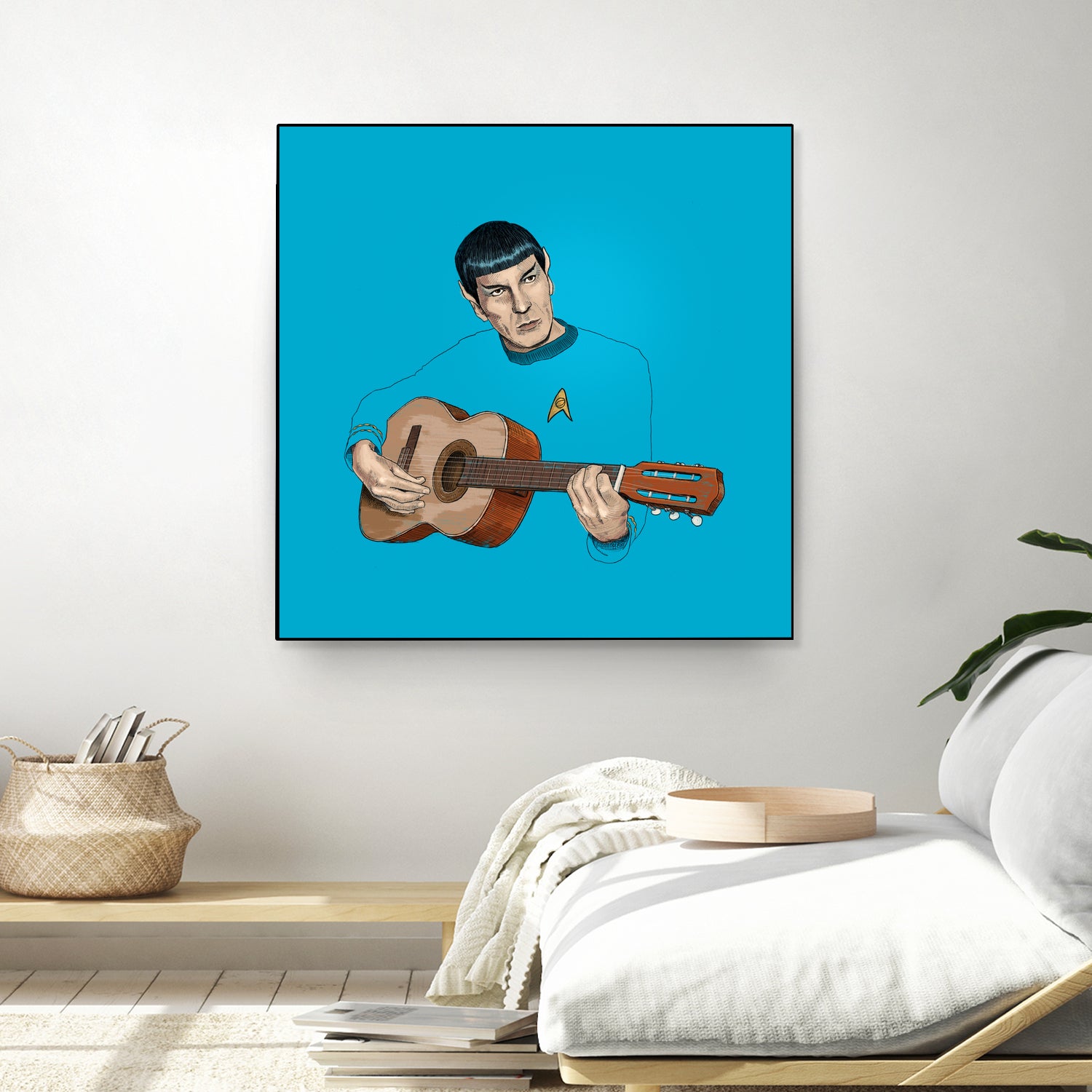 Music from Outer Space by Jason Ratliff on GIANT ART - blue digital painting