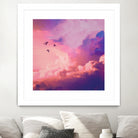 Oil of angels by Jorge Luis Miraldo on GIANT ART - pink digital painting