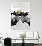 Sun Rise by Christina Shek on GIANT ART - gray digital drawing