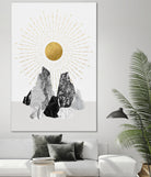 Rock Formation No.2 by Christina Shek on GIANT ART - black digital drawing