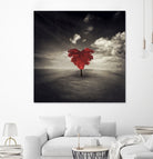 heart tree by Dirk Wüstenhagen on GIANT ART - brown photo illustration