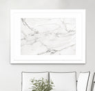 White Marble V by amini 54 on GIANT ART - white photo manipulation