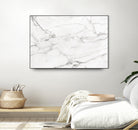 White Marble V by amini 54 on GIANT ART - white photo manipulation