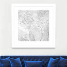 White Marble IV by amini 54 on GIANT ART - white photo manipulation