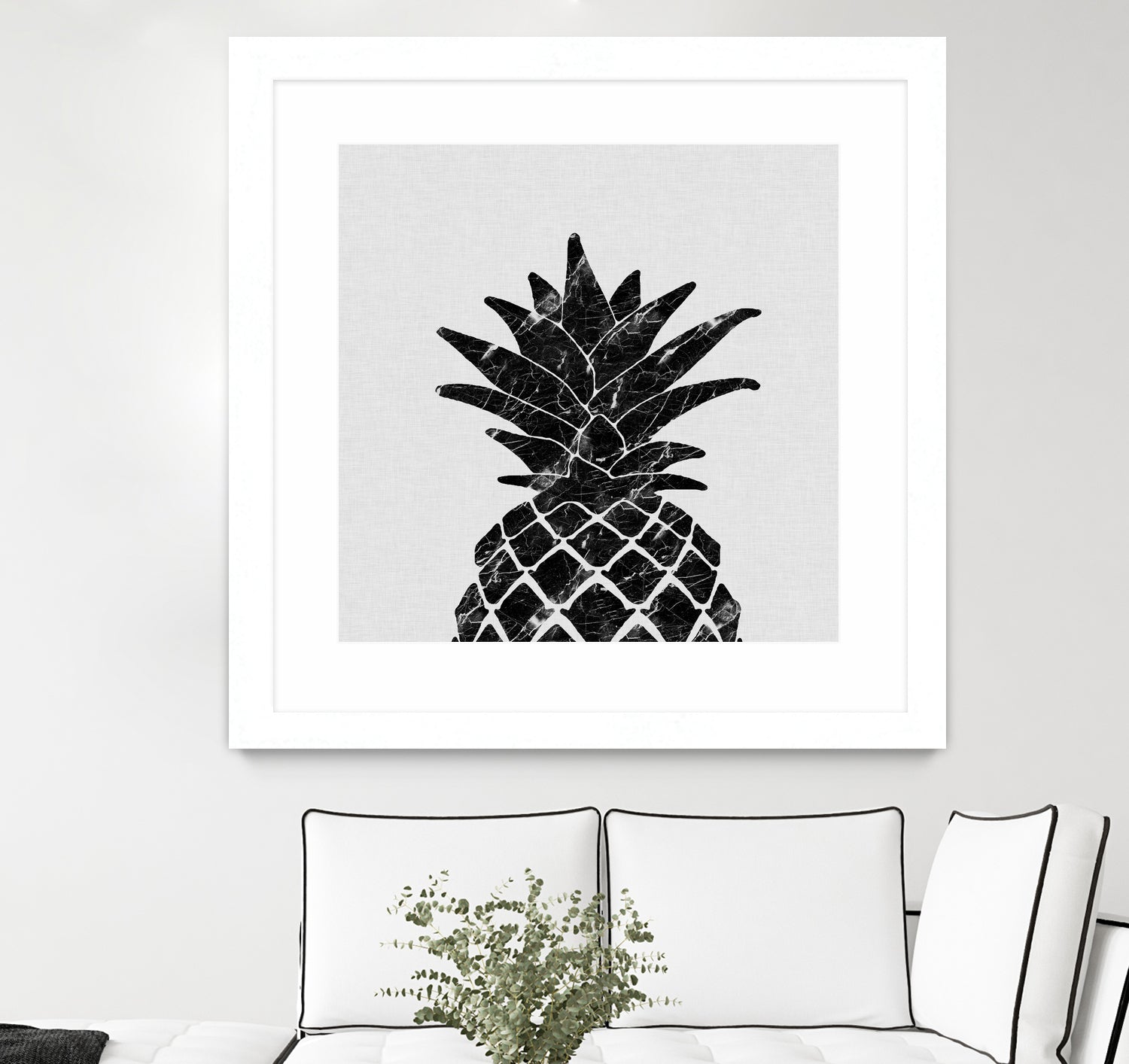 Marble Pineapple by Dana Shek on GIANT ART - white photo illustration