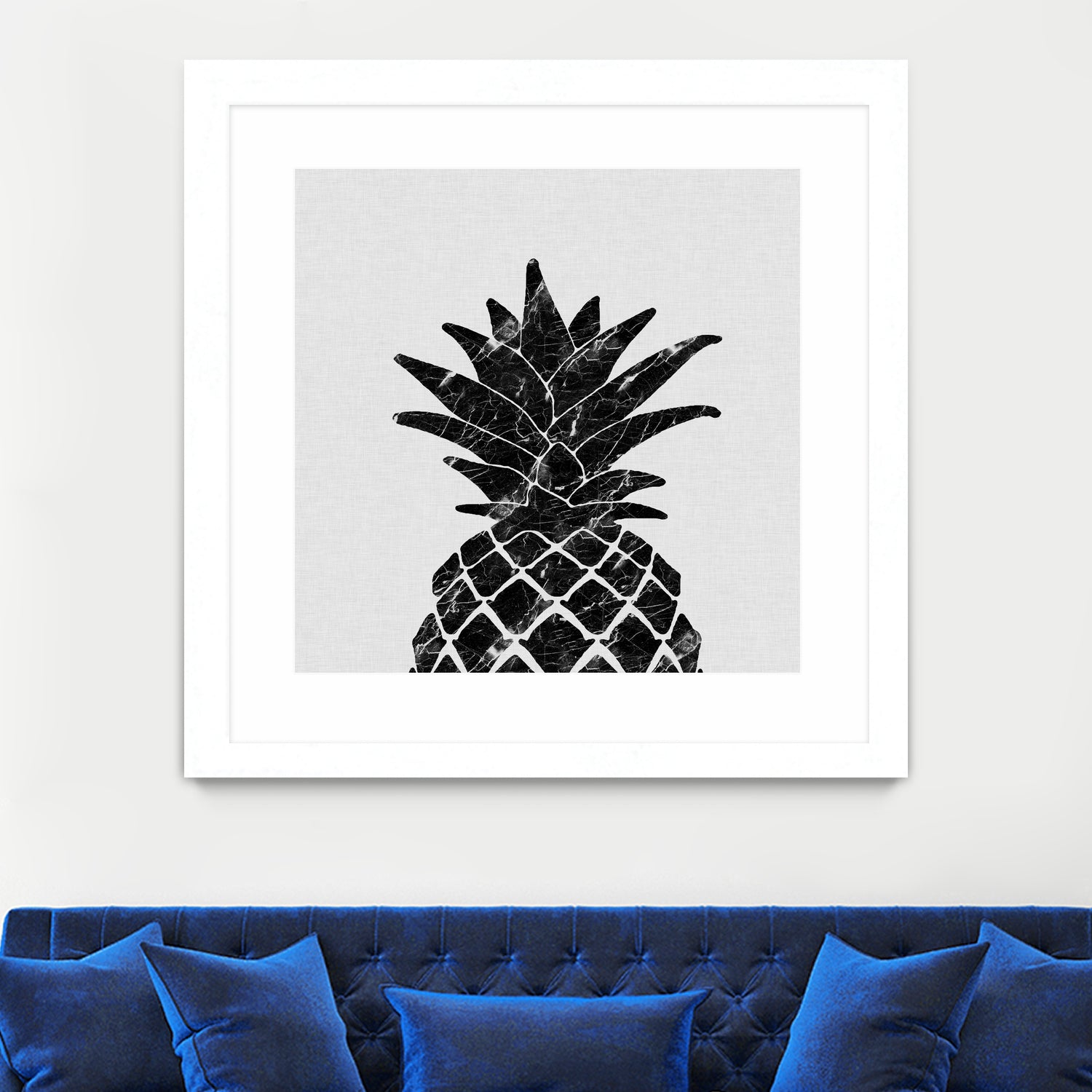 Marble Pineapple by Dana Shek on GIANT ART - white photo illustration