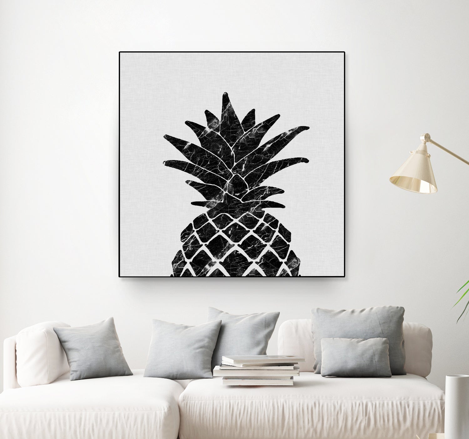 Marble Pineapple by Dana Shek on GIANT ART - white photo illustration