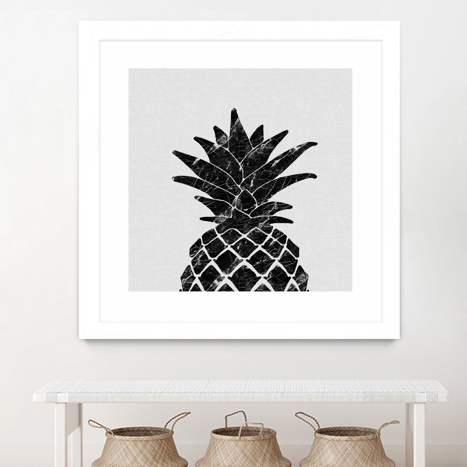 Marble Pineapple by Dana Shek on GIANT ART - white photo illustration