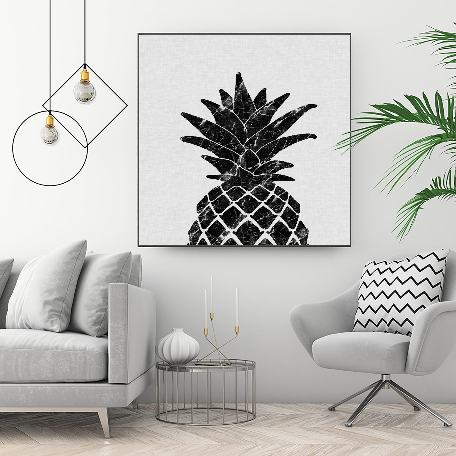 Marble Pineapple by Dana Shek on GIANT ART - white photo illustration