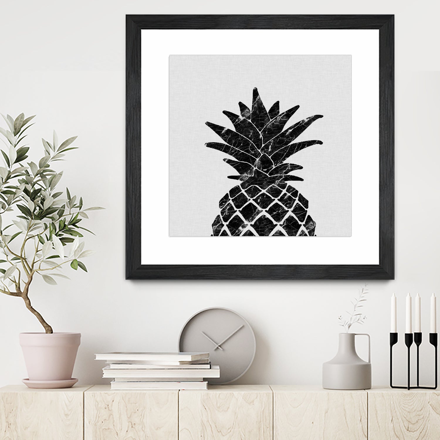 Marble Pineapple by Dana Shek on GIANT ART - white photo illustration